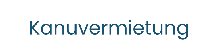 Kanuvermietung