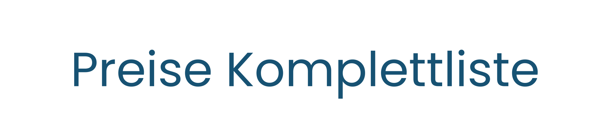 Preise Komplettliste